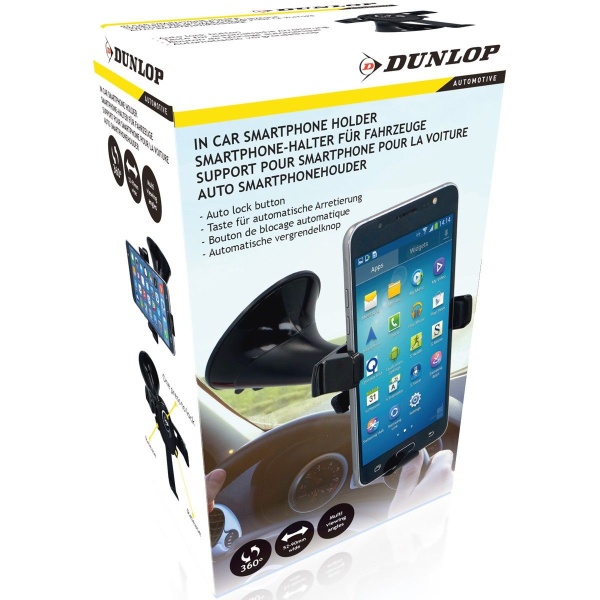 Suport Telefon Dunlop Abs Pentru Parbriz 360 35503432